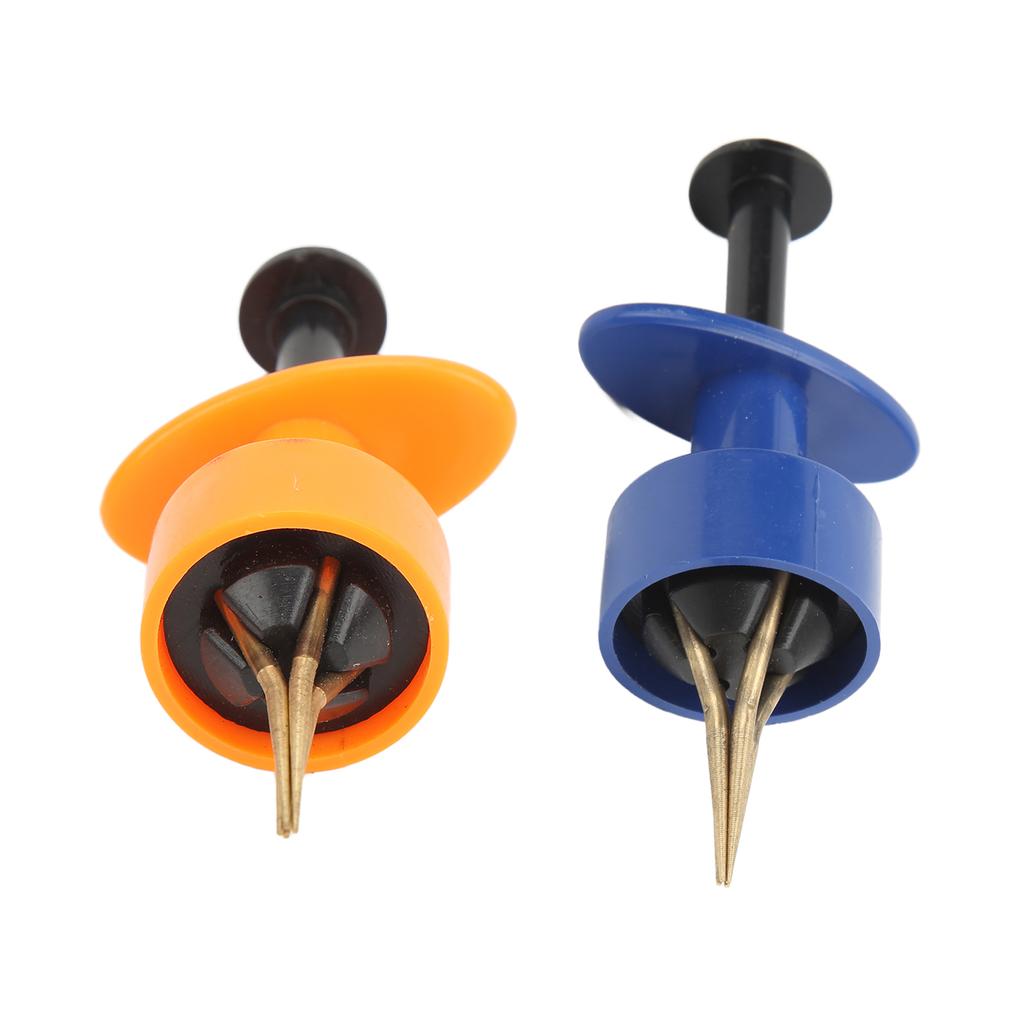 Fishing Baits Clip Portable 4 Claws Bloodworm Earthworm Clip with Rubber Band Fishing Tackle Accesso