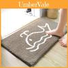 Nordic Geometric Door Mat With Water Absorption For Bathroom And Entrance Usage