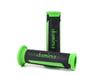 Domino A35041C4470 GRIP Grip On-Road Turismo Type, 4.8 Inches (121 Mm), Black X Green