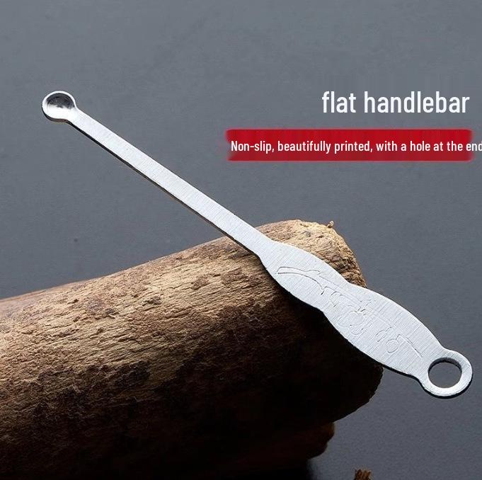 

Брелок-ухочистка из нержавеющей стали - Портативный и безопасный инструмент для чистки ушей