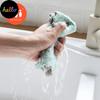 Home & Kitchen 5Pcs Water Absorbent Was ng Dish Cloth Towel Rag Clean Tablecloth