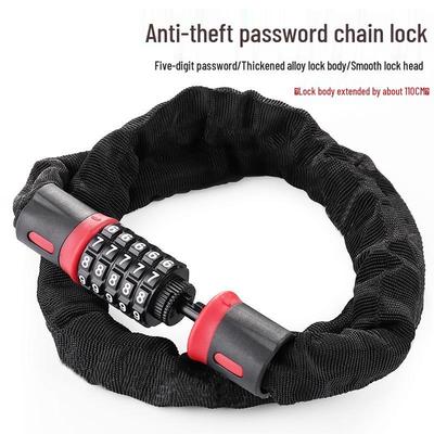 Cadenas à chaîne en fer antivol pour vélo et moto électriques