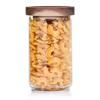 Rune Glass Container | & Acacia Lid