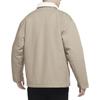 Nike Embroidered Logo Detail Casual Sports Long Sleeve Fleece-Lined Jacket Men Jackets Khaki FD6683-247