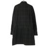 KAPITAL Check Long Sleeve Shirt Dress S Green System Fly Button Women Used