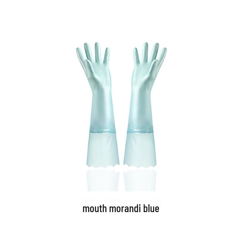 Comfortable Waterproof Velvet-Lined Household Gloves