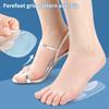 1 Pair Transparent Massage Cushions Shoe Anti Slip Foot Feet Pad Foot Care High Heel Silicone Gel Cushion Insole