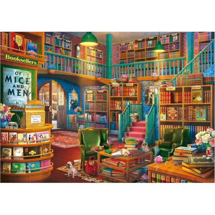 1000 Piece Puzzle : Bookstore