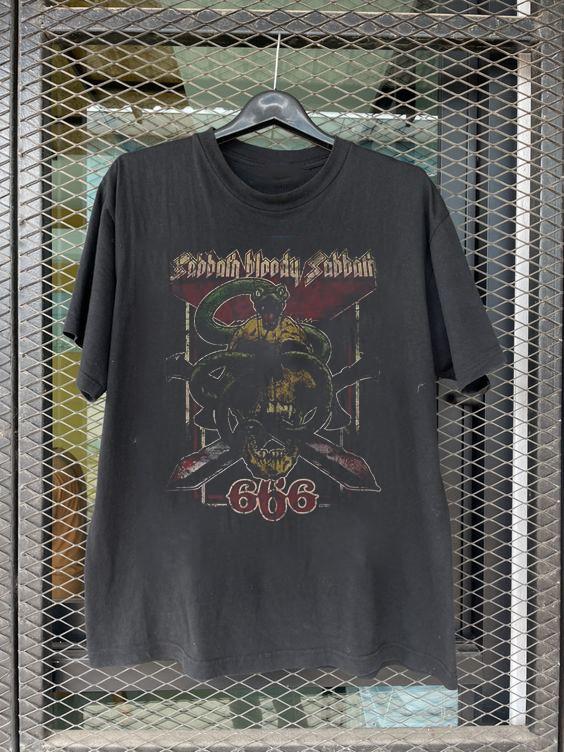 Black Sabbath SABBATH BLOODY SABBATH 666 BAND T Shirt  Unisex T-Shirt XXL