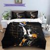 Haikyuu Pattern Bedding Quilt Set  Home Decoration  Gift (1 * Duvet Cover + 2 * Pillowcase  Without Core)