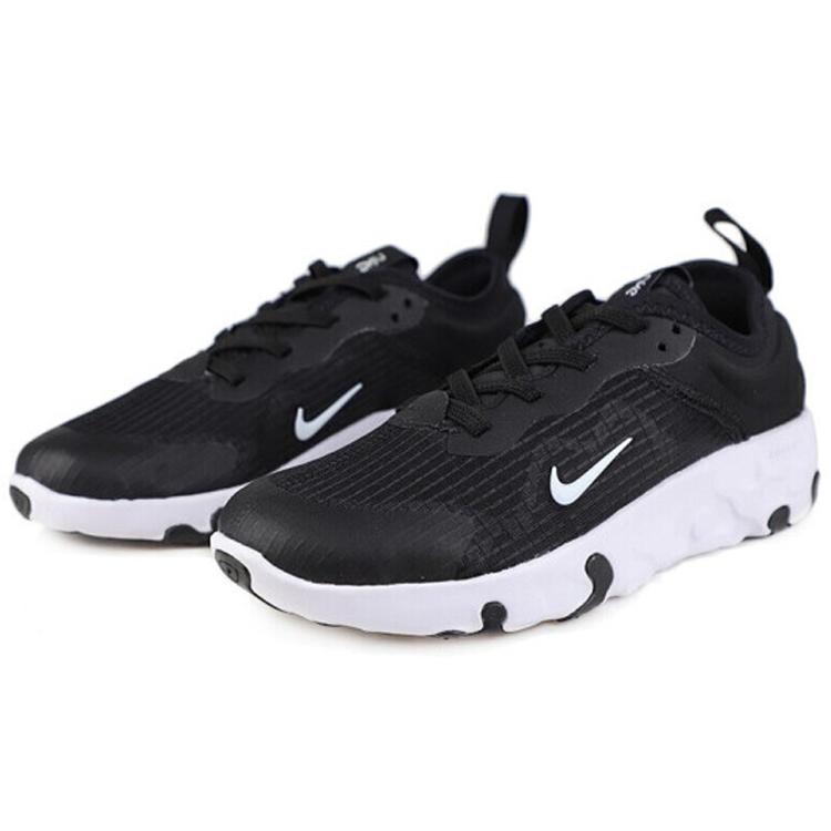 New Nike Renew Lucent Low-Top Kids' Running Shoes Black White Children Aged 3-7 Years Old CD6904-001