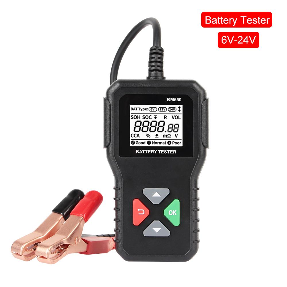 Тестер емкости аккумулятора Micro200Pro Тестер автомобильного аккумулятора 12v Автоаксессуары Для гаража Мастерской Автоинструменты Механические