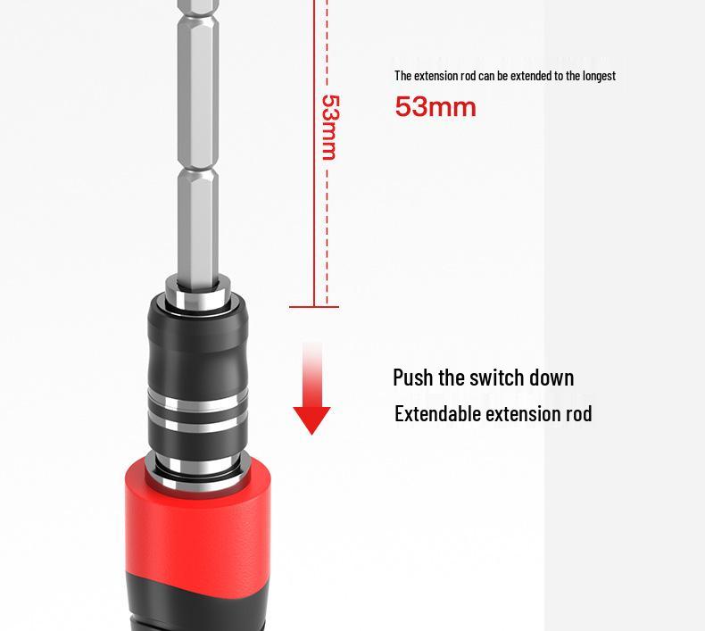 Kompaktes Multifunktions-Schraubendreher-Set: Kreuzschlitz-, Dreikant-, Schlitz-, Torx- & Ungewöhnlich geformte Schraubendreher