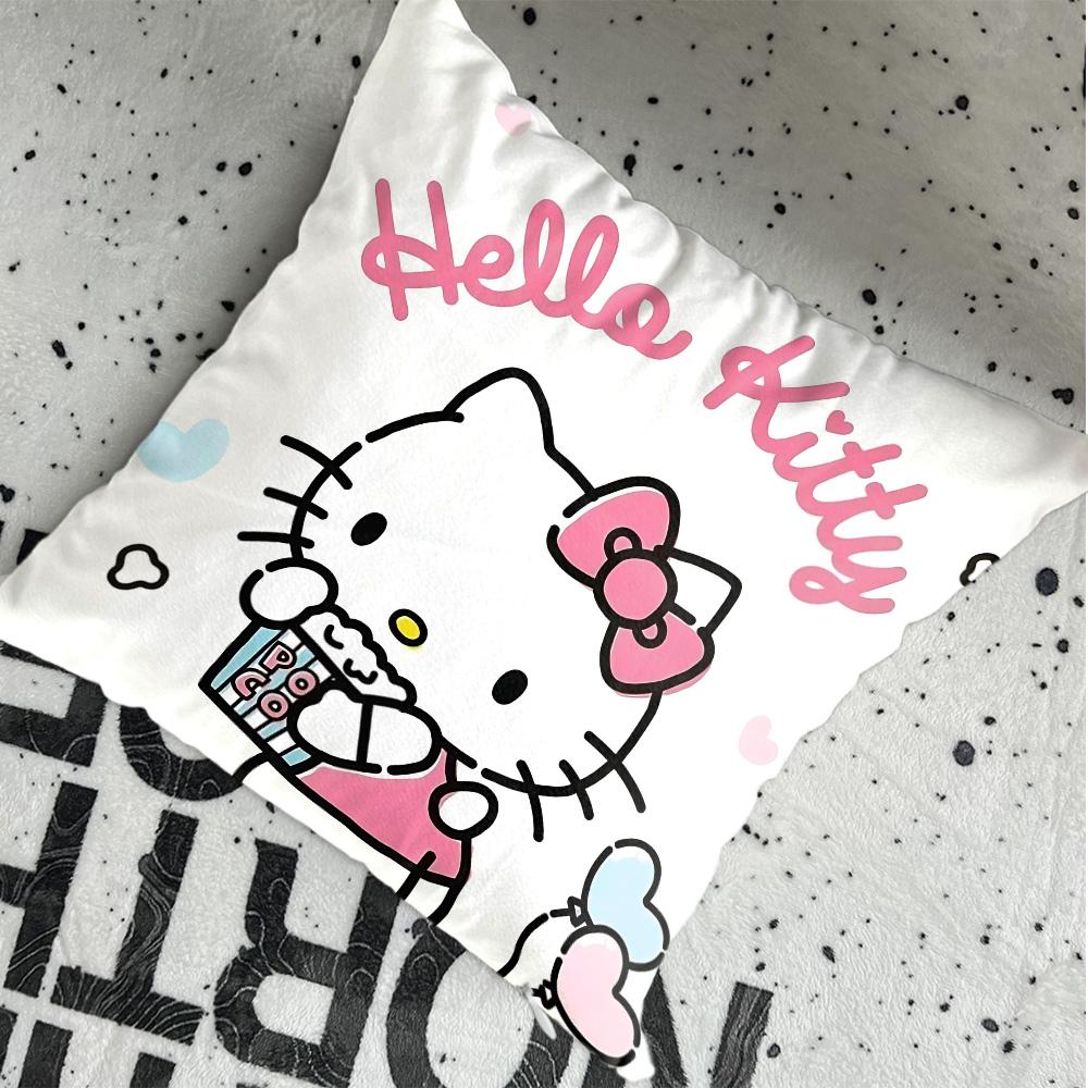 Kawaii HHellokittyes Nordic Cushion Covers X Cushions Cover Home and Decoration Living Room Decorative Pillows for Sofa