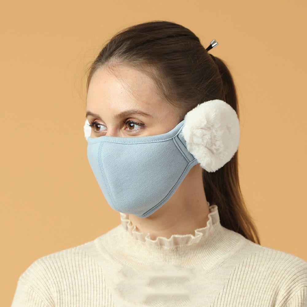 Ear Warmer Riding Fleece Men Women Mask Earflap Wrap 2in1 Earmuffs Mask Winter Cloth Accessories