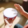 Tambourine, Orff Percussion, Children's Tambourine, Cultivating Children's Sense Of Music, Adding Fun To Children's Musical Instruments (red)