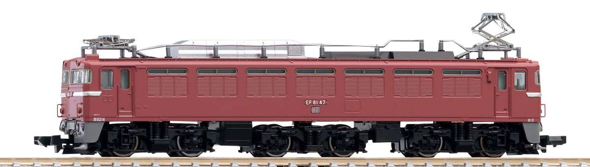 

TOMIX N Gauge JNR EF81 Rose 7121 Железнодорожная модель электровоза