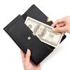 Neue Mode Schlichtes Damen PU Tri-Fold Langportemonnaie mit Mehrfachkartenfächern
