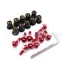 5mm Decorative Windshield Screws for Motorcycles, Set of 10