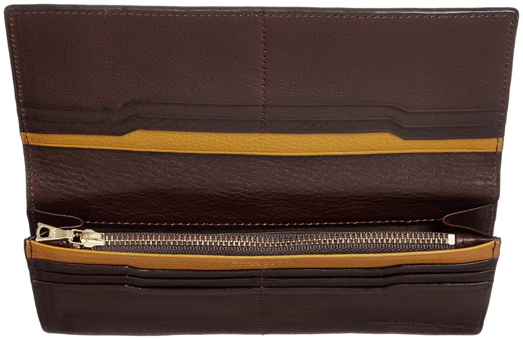 Mackintosh Philosophy Men's Bifold Long Wallet in New Oban, Dark Brown