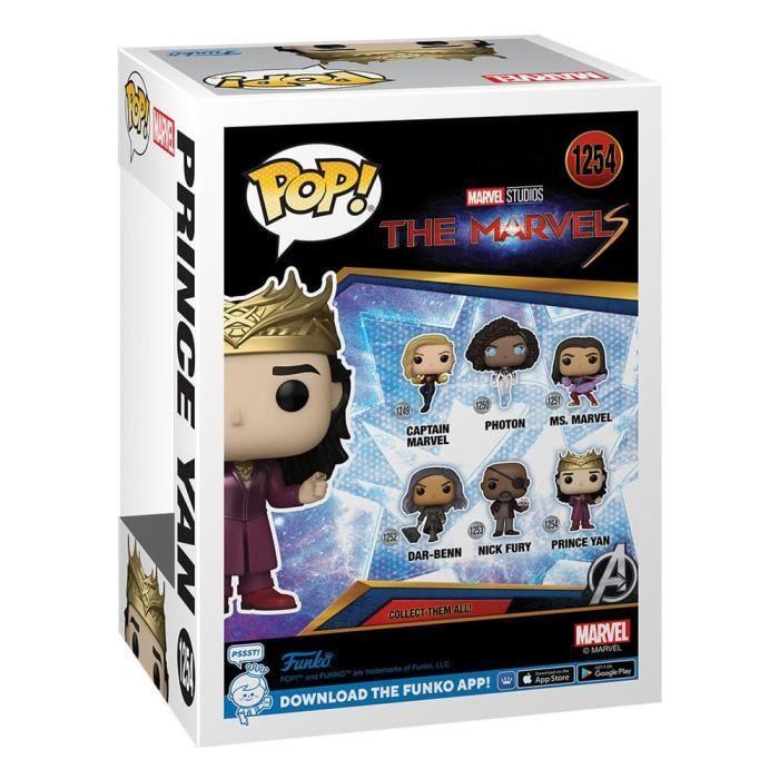 Figurine pop! vinyl - funko - prince yan - 9 cm - marvel - intérieur - mixte