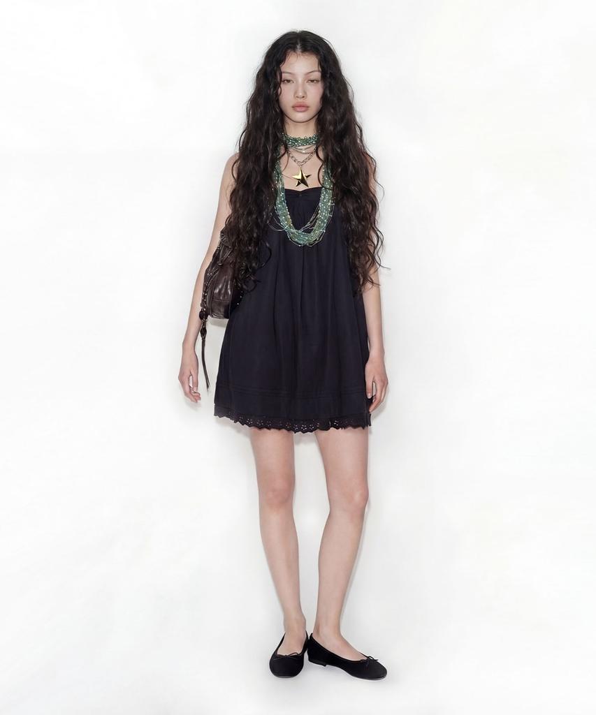 Lulu Seoul Bonny Mini Dress (Black)