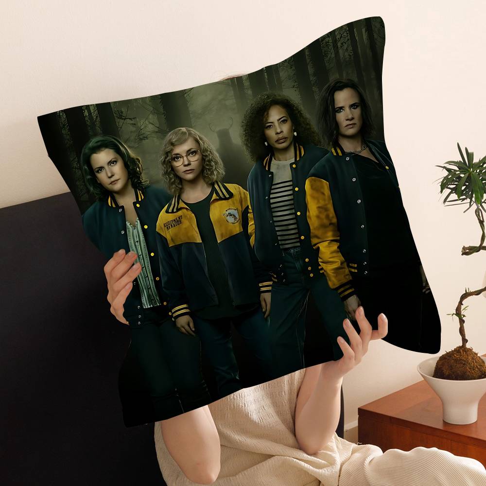 Psychological Horror Series Yellowjackets Personalized Picture Text Home Decorative Pillows Household Gifts 45x45cm