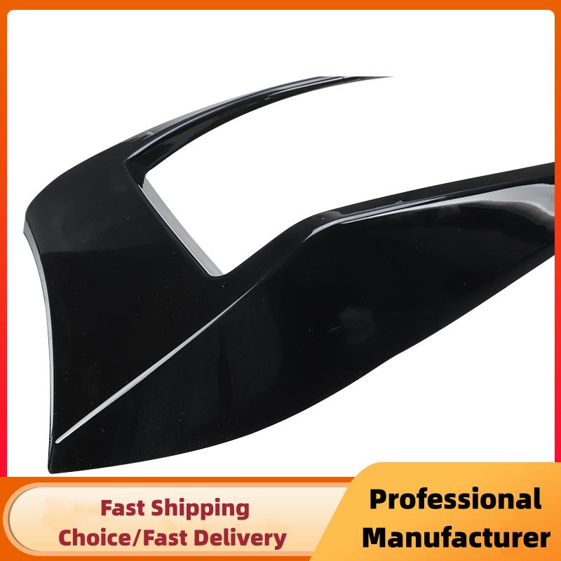 1Pair Rear Bumper Splitter Canard For VW Golf 7 7.5 MK7 MK7.5 GTI R GTD R400 2012- Rear Tail Lamp Spoiler Brake Lamp Trim
