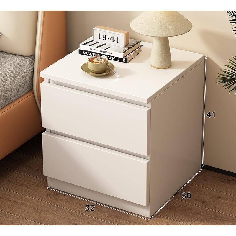 Bedside Table Household Simple Small Multi-Functional with Pumping Storage Locker Rental House Bedroom Bedside Small Cabinet