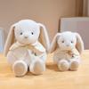 Toy Bunny Plush Doll Shawl Rabbit Sleep Buddy Stuffed Animal Occasions Gift