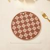 Chessboard Coasters Home Kitchen Table Plate MATS Heat-resistant Thickened Clay Pot MATS