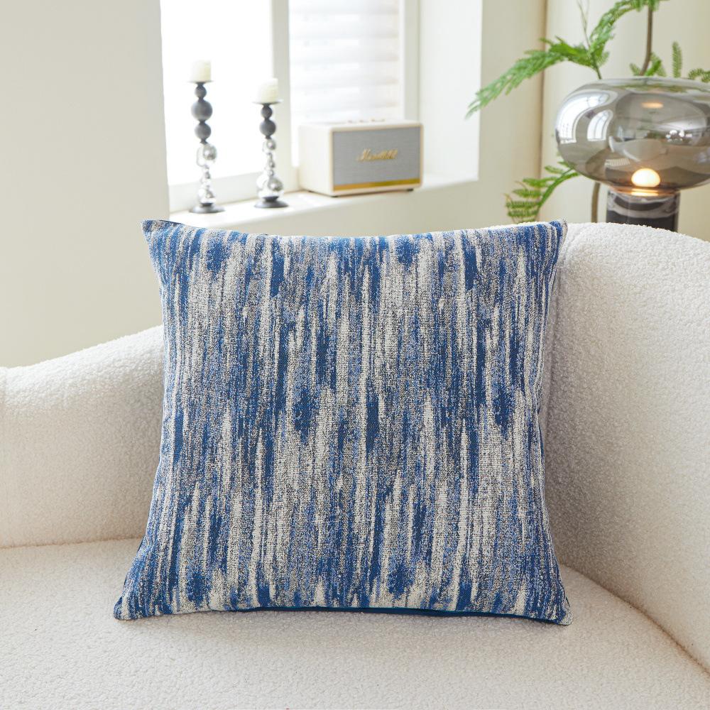 Polyester-cotton Yarn-dyed Jacquard Car Pillow, Business Gift Pillow, Bedside Pillow