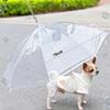 New Pet Umbrella Leash Rainproof Snowproof Dog Umbrella Leash For Small Dogs Adjustable Doggy Umbrella