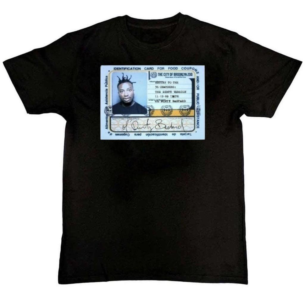 OI Dirty Bastard Food Stamp Card Grafik Herren T-Shirt