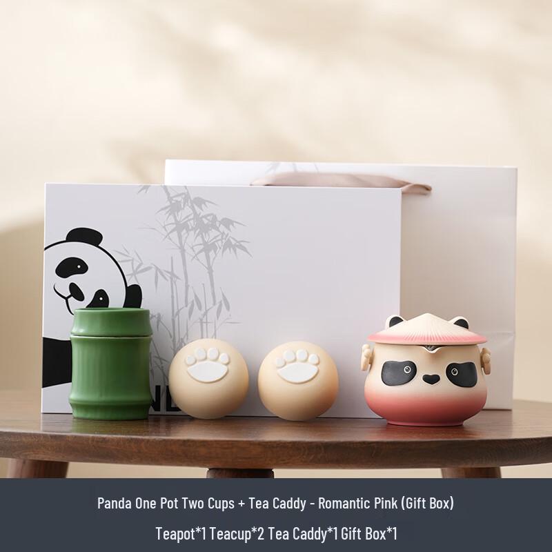 Panda Ceramic Tea Set