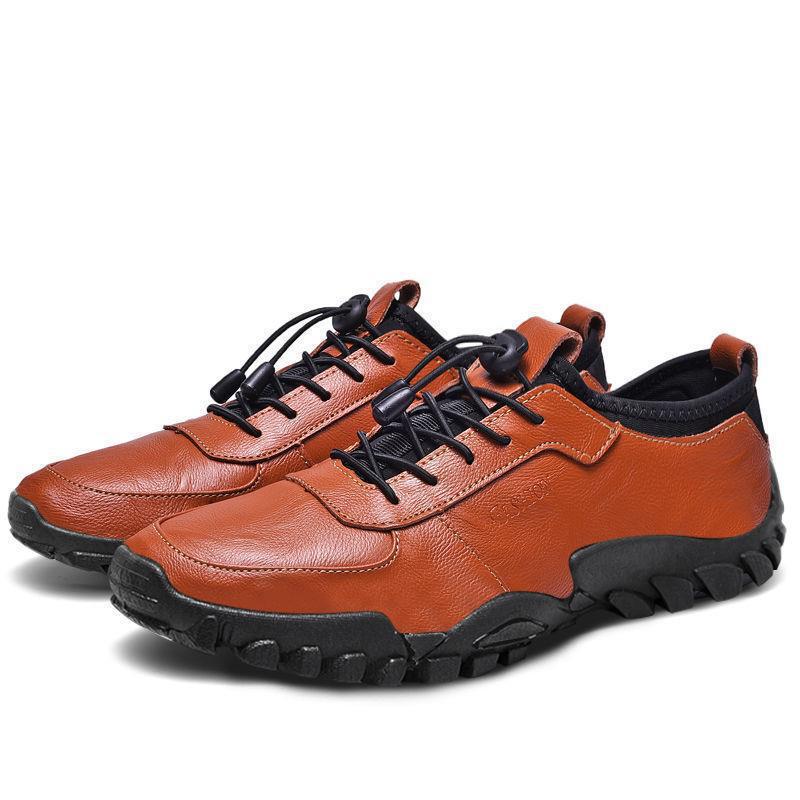 Spring New Casual Shoes Leather Shoes British Shoes Sports Style Casual Shoes