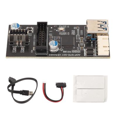 USB3.2 Gen1 To 19PIN Type E Adapter Card 5Gbps USB3.0 To 19PIN Expansion Card for Win 7 8 10 11 for