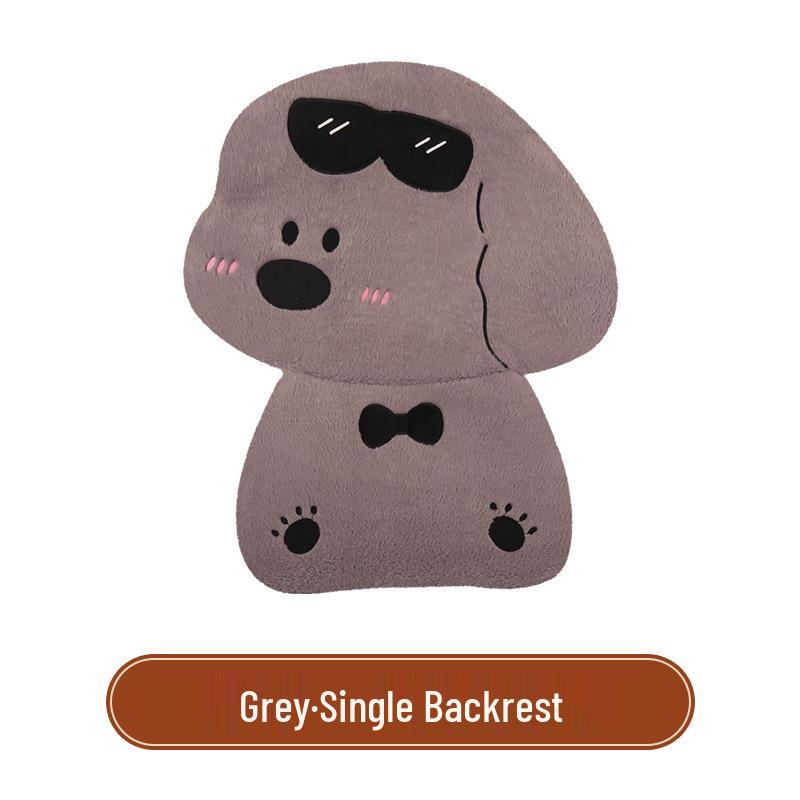 Winter Plüsch Autositzkissen aus Kaninchenfellimitat - Niedlich und warm für Haustiere