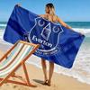 Everton FC Print Beach Towel, Large Soft Quick Dry Towel for Beach Camping Swimming