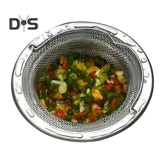 Sink Strainer with Handle Durable Reusable Stainless Steel Kitchen Sink Stopper Strainer Household Supplies