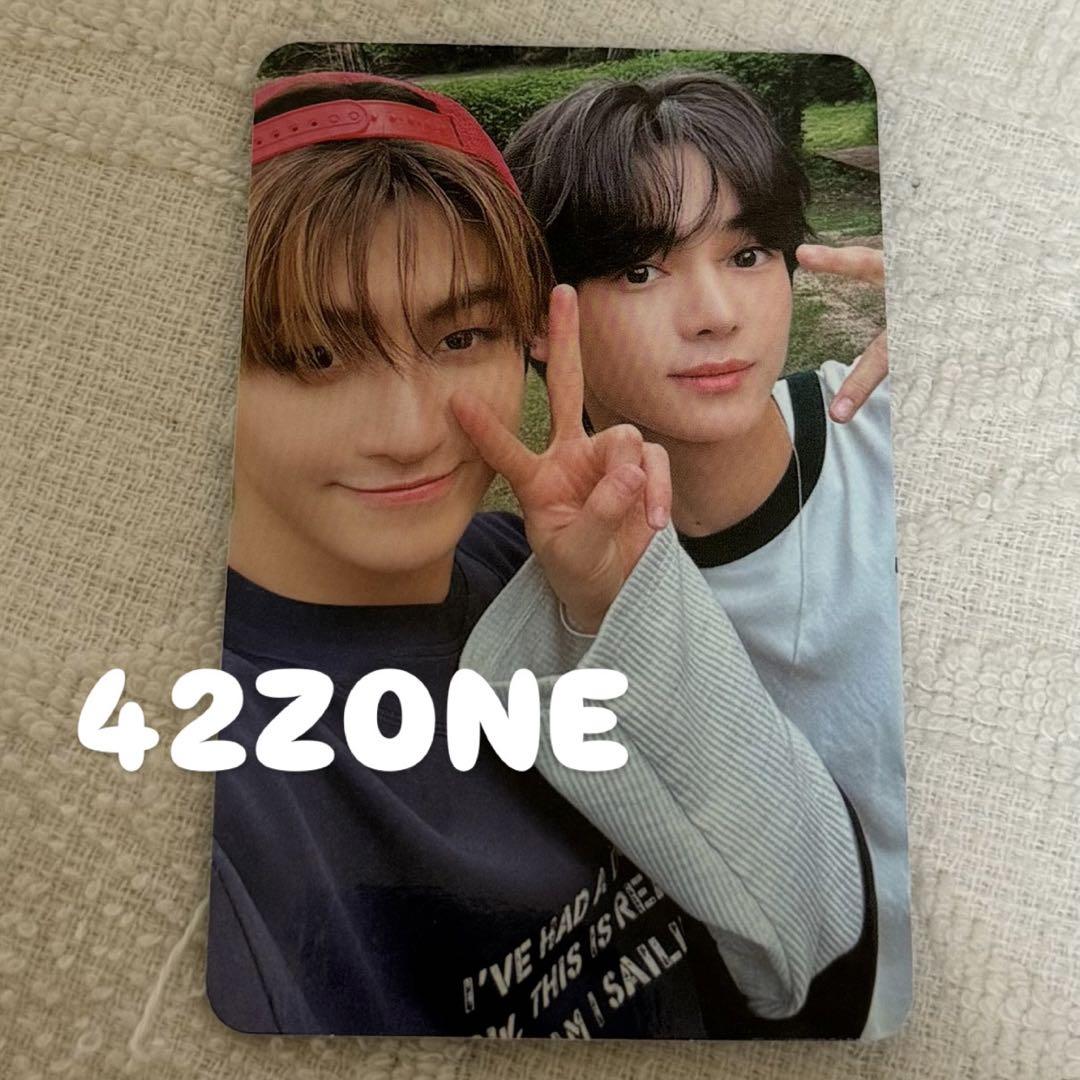 

[Б/У] TWS Tuas Jihoon Hanjin Концерт в Сеуле 42ZONE Юнитная торговая карточка