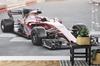 Photomural F1 Car On The Starting Line Non-Woven 90x60