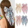 2pcs/set Easter Egg Bow Hair Clips Cartoon Rabbit Print Hair Accessories Festive Party Decorative Hair Ornaments