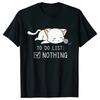 To Do List Nothing Penguin Funny Print T-Shirt Women Lazy Penguin Humorous Top Female Fashion Tshirt Short Sleeve Summer Clothes