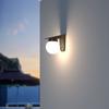 New Cross-border Solar Wall Light Outdoor Waterproof Garden  Villa Garden Decorative Ball Ball Decorative Light