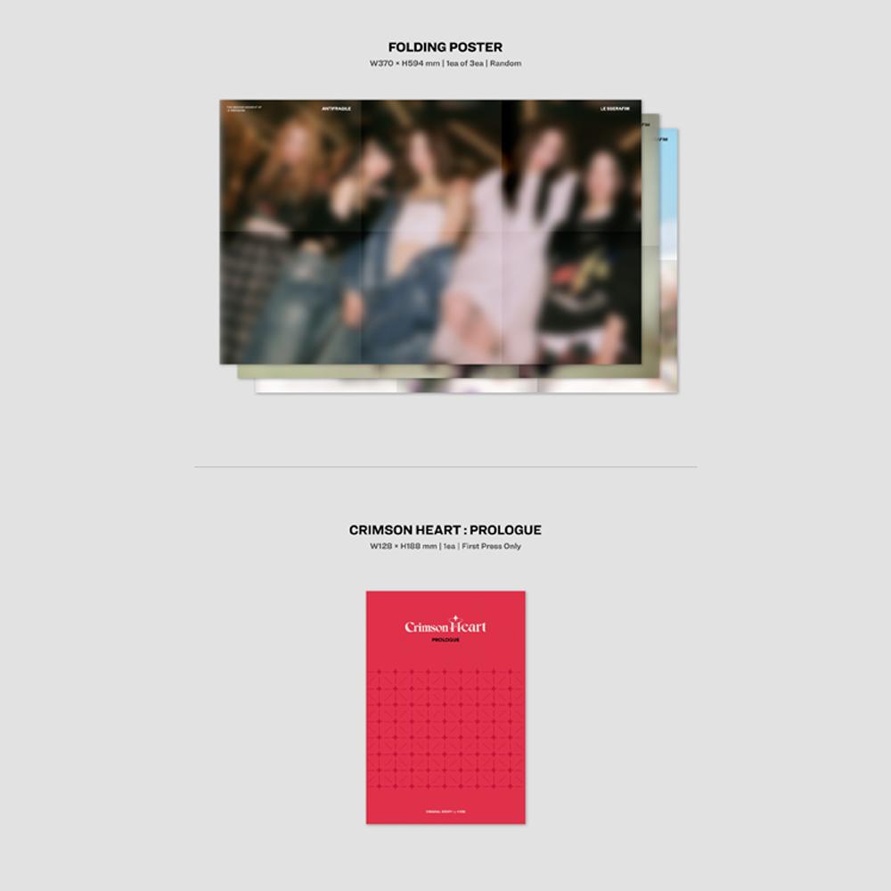 LE SSERAFIM - 2nd Mini [ANTIFRAGILE] Incl. Weverse Gift