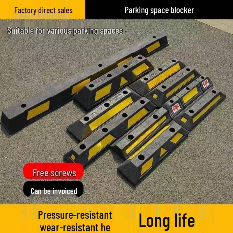 Rubber Wheel Stopper and Parking Aligner