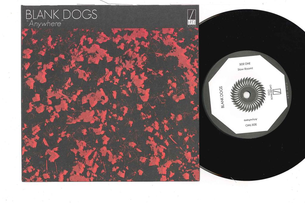 7inch Record BLANK DOGS - Slow Room! CT013 Captured Tracks 2009 US Dance & Electronica Used