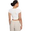 Converse Top 'Egret' Regular T Shirt Women's White 10026506-A02