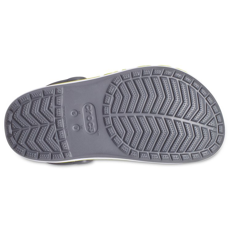 Crocs Bayaband Non-Slip Durable Clogs Unisex Footwear Gray 205089-0GX